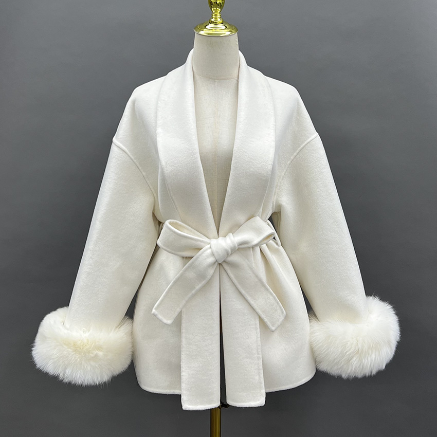 JANEFUR 6 Colors Wool Coat wit - огляд і ціна Wool Coat Peacoat