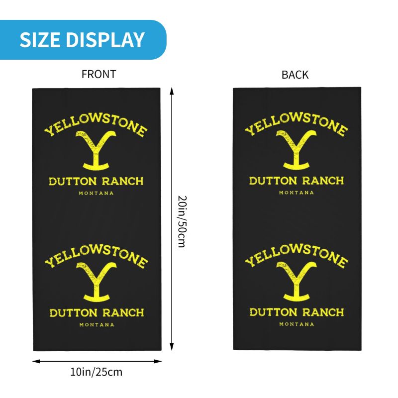Yellowstone Dutton Ranch Print - огляд і ціна Neck Gaiter Fleece