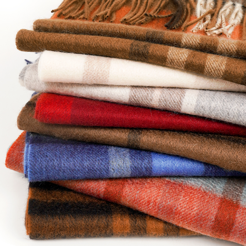 100% Cashmere Scarf   Plaid  W - огляд і ціна Wool Scarf Men