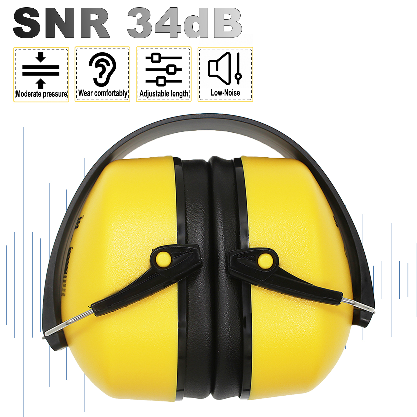 Safetree CE En 352-1: 2002 Fol - огляд і ціна Earmuffs Foldable