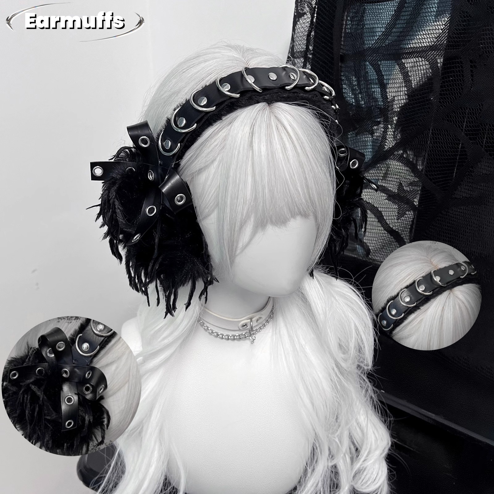 Japanese Earmuffs Dark Punk An - огляд і ціна Earmuffs Foldable