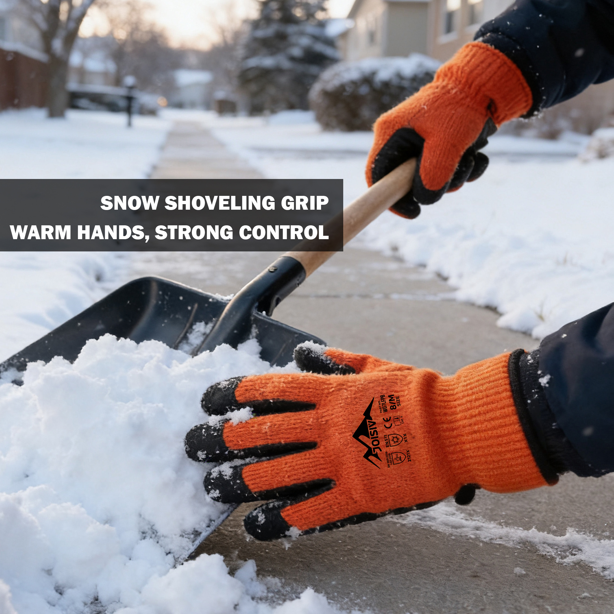 1 Pair Thermal Insulated Work  - огляд і ціна Snow Glove Insulated