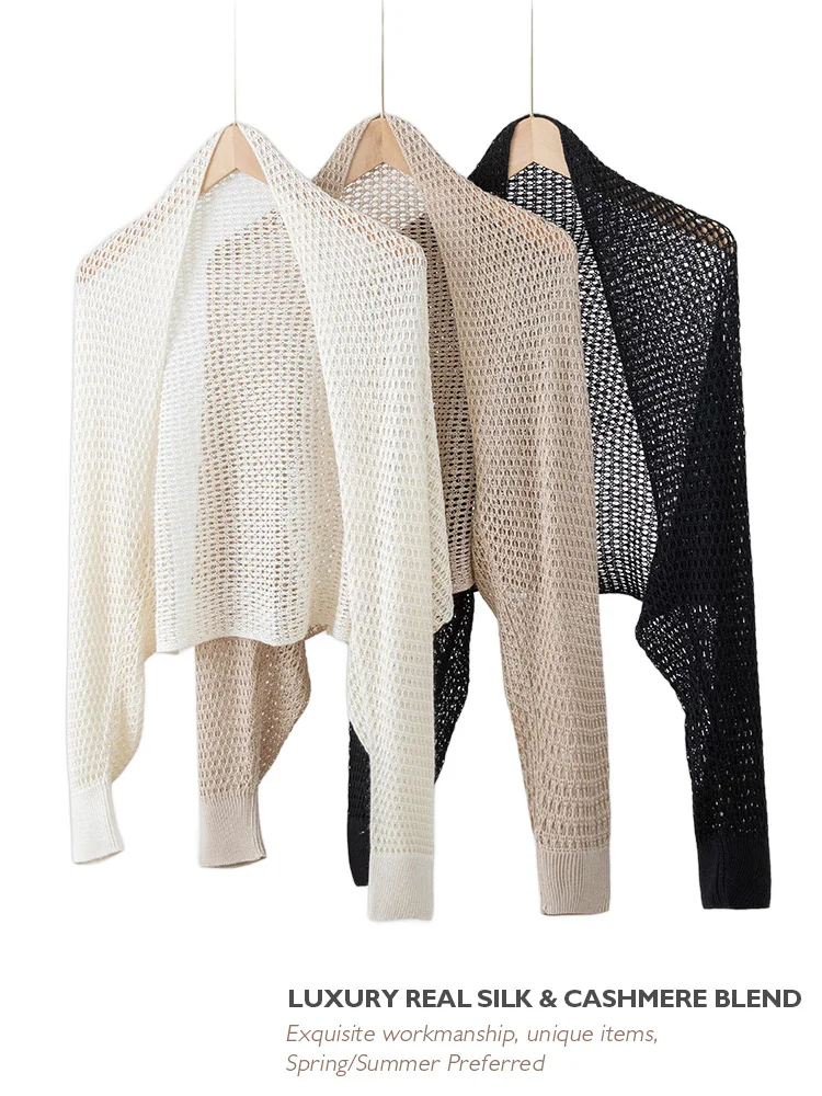 Spring Real Silk Cashmere Open - огляд і ціна Cashmere Pashmina Wrap