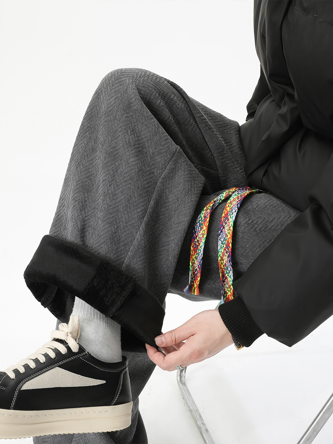 Men's Winter Thickened Fleece  - огляд і ціна Corduroy Pant Warm