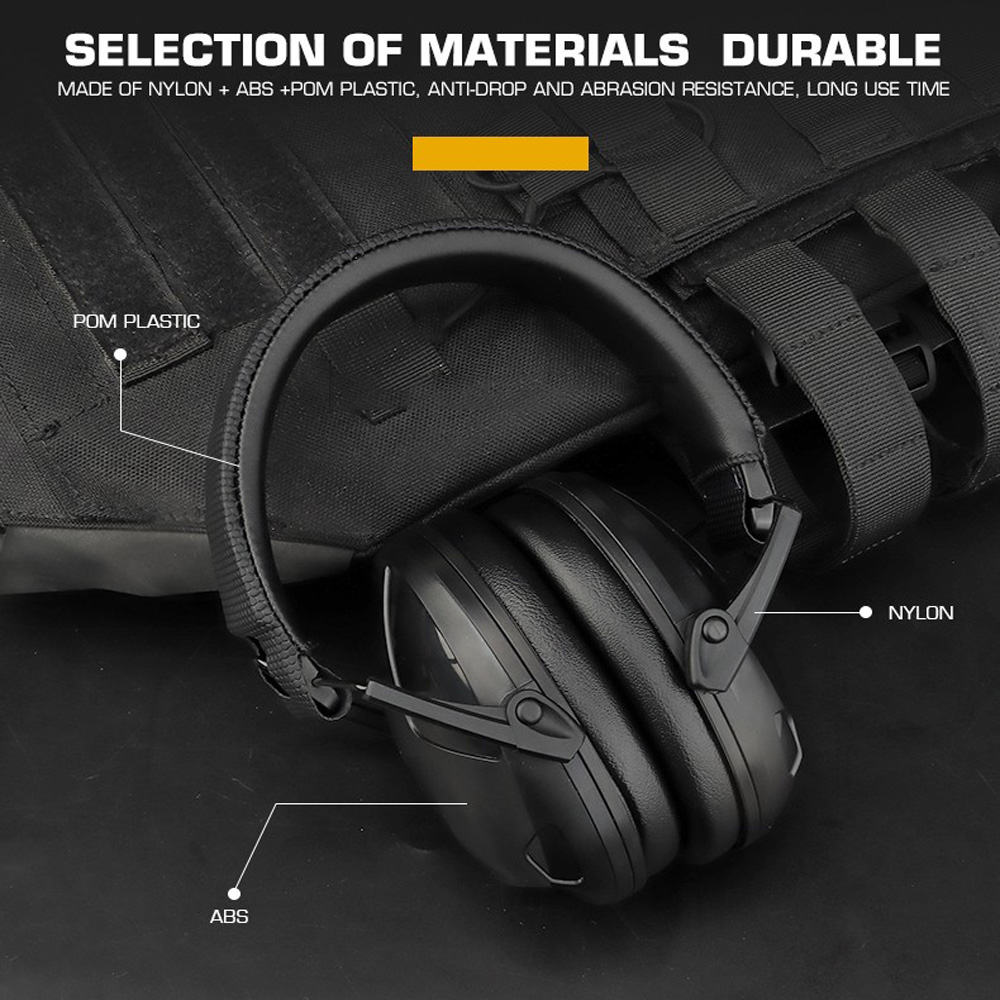 IPSC Shooting Noise Cancelling - огляд і ціна Earmuffs Foldable