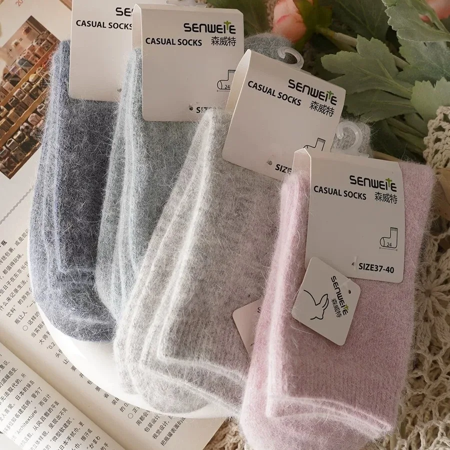 Thickened Wool & Rabbit Hair M - огляд і ціна Thermal Sock Wool