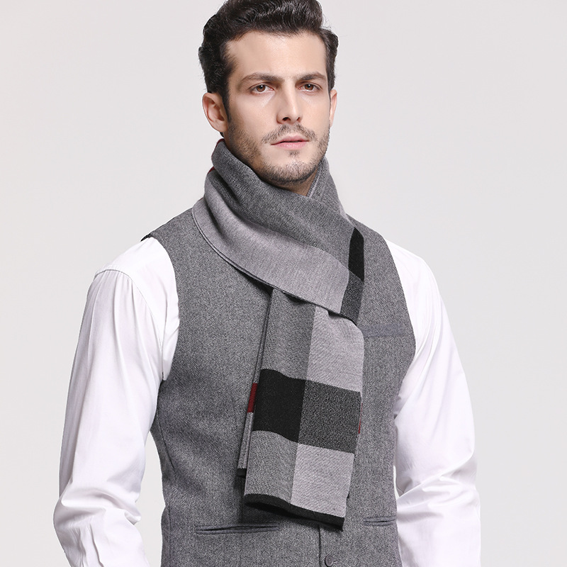 RUNMEIFA 2022 Classic Autumn & - огляд і ціна Wool Scarf Men