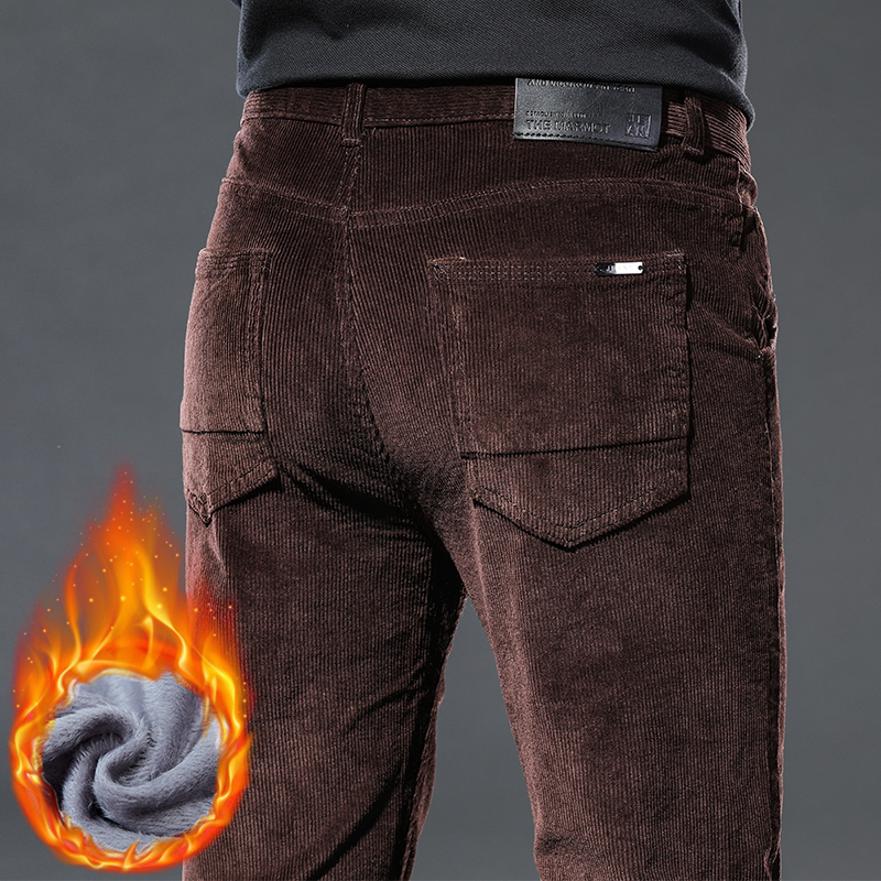 Winter New Men's Corduroy Flee - огляд і ціна Corduroy Pant Warm