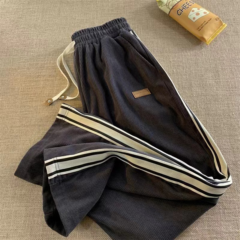 Corduroy Sweatpants Women Y2K  - огляд і ціна Corduroy Pant Warm