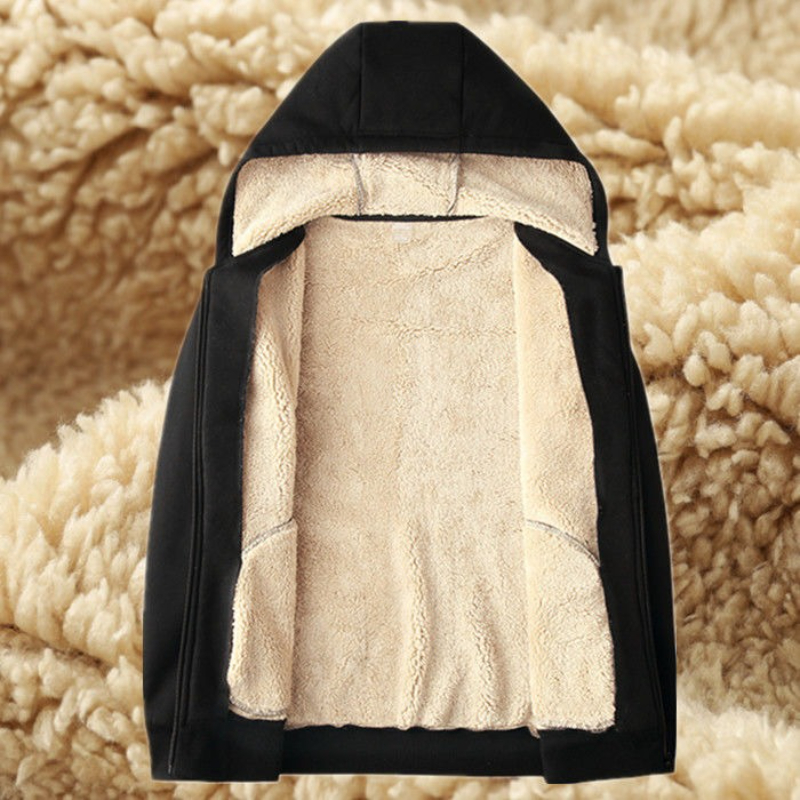 2025 Winter Windproof Hoodie - - огляд і ціна Sherpa Hoodie Fleece