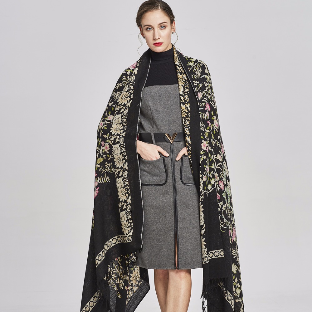Luxury Brand Scarf Female Male - огляд і ціна Cashmere Pashmina Wrap