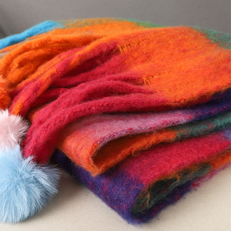 Luxury Plaid Scarf Winter Warm - огляд і ціна Cashmere Pashmina Wrap