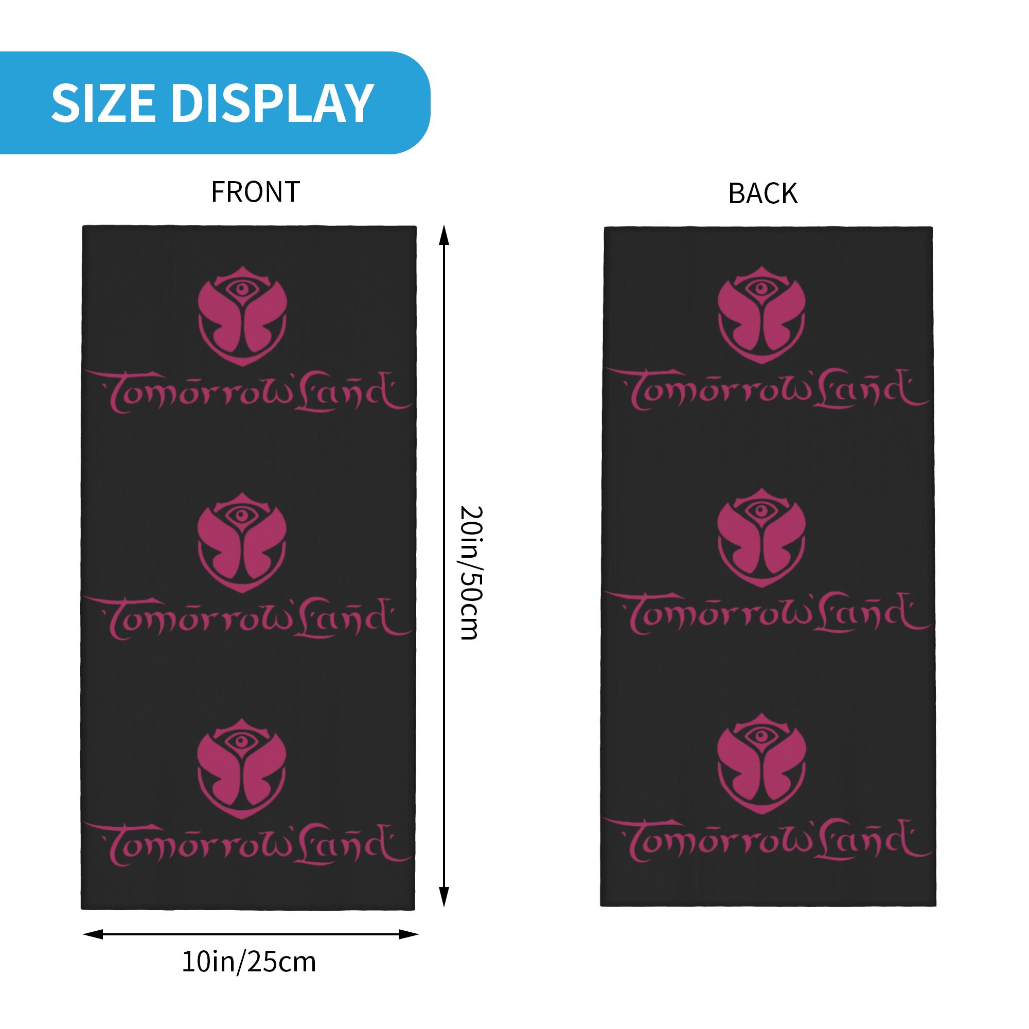 Custom Tomorrowland Neck Gaite - огляд і ціна Neck Gaiter Fleece
